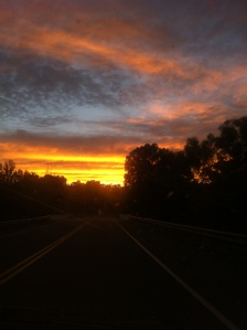 Sunset on the Drive
